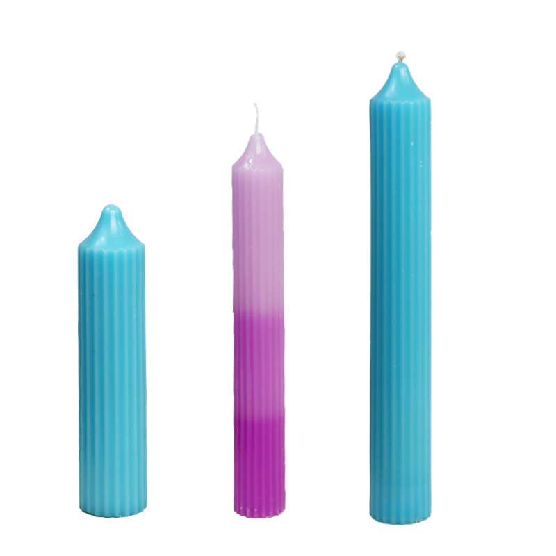 Xiongwei rack de una sola pieza Iglesia superior de alta suavidad fácil de desmoldeo multi-tamaño hecho a mano DIY molde de vela de plástico