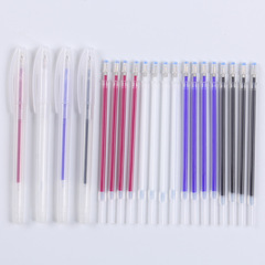 Factory direct sales neutral transparent pen barrel high temperature disappearing pen fabric leather thermal disappearing pen fabric marking disappearing pen