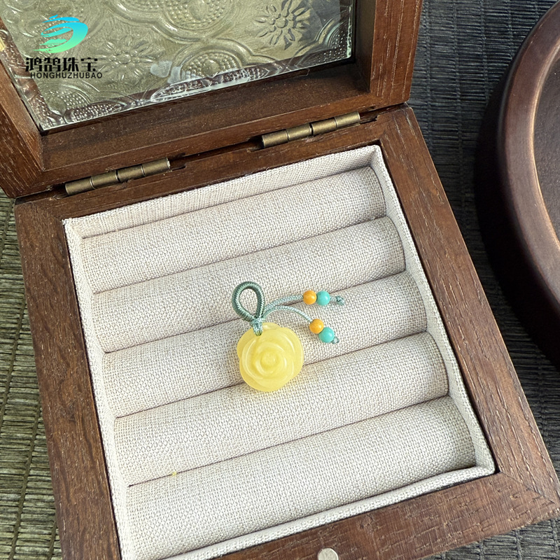 Hand-Woven Second-Generation Beeswax DIY Accessories, Beaded Jewelry, Bracelet Spacers, and Decorative Pendants