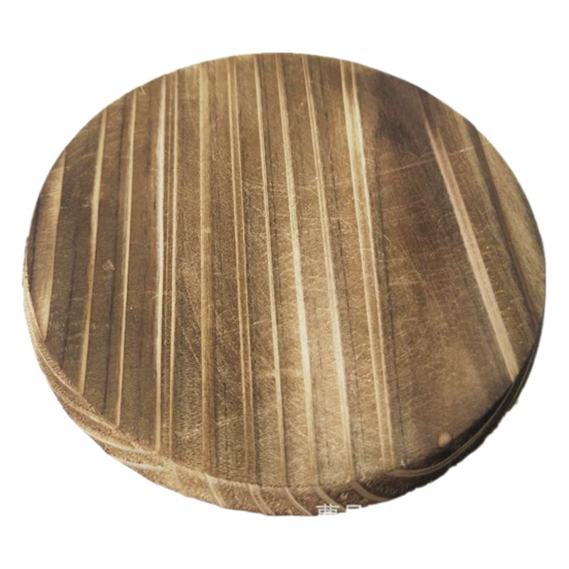 Мини-кухня Детский деревянный вок Маленькая Крышка для горшка Детская круглая Китайская ель Бытовая деревянная крышка для вок