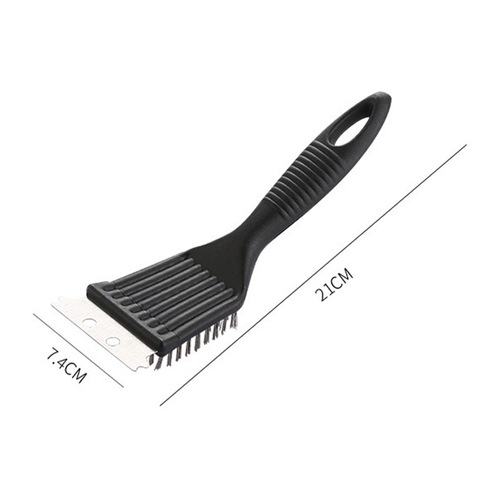 Outdoor camping picnic kitchenware barbecue grill cleaning brush multi-functional household wire cleaning brush shovel