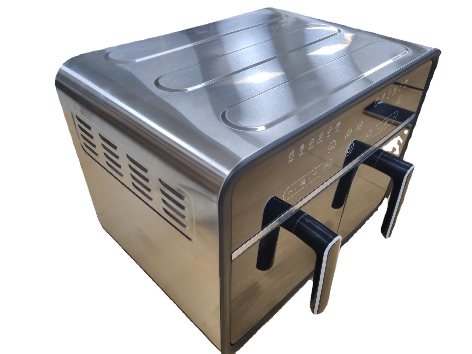 10L pequeña freidora de aire doméstica pantalla electrónica automática multifuncional de fábrica de comercio exterior personalizada KF10 image 6