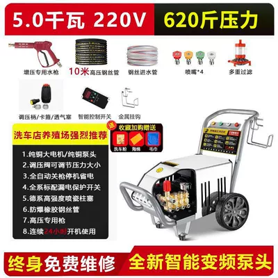 Black Cat Pressure Car Washing Car washing machine - duoduo-straight-hair-black-cat-9999w-5kw220v-310kg-pressure-10m