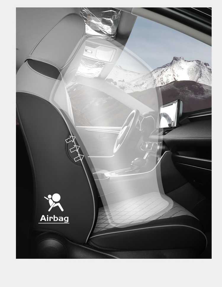 Toyota RAV4 special seat covers, full coverage for 20-25 models, car seat cushions, universal leather seat covers for all seasons