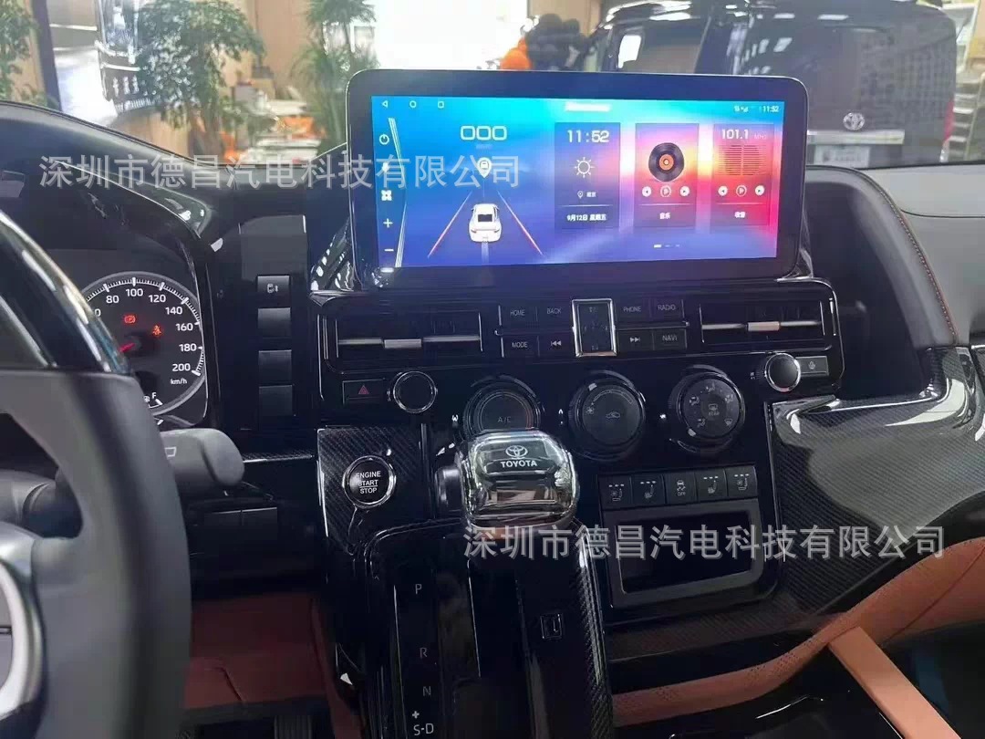 Toyota 2019 Hiace Right-Hand Drive Android Large Screen Car Navigation GPS Bluetooth DVD Radio Screen