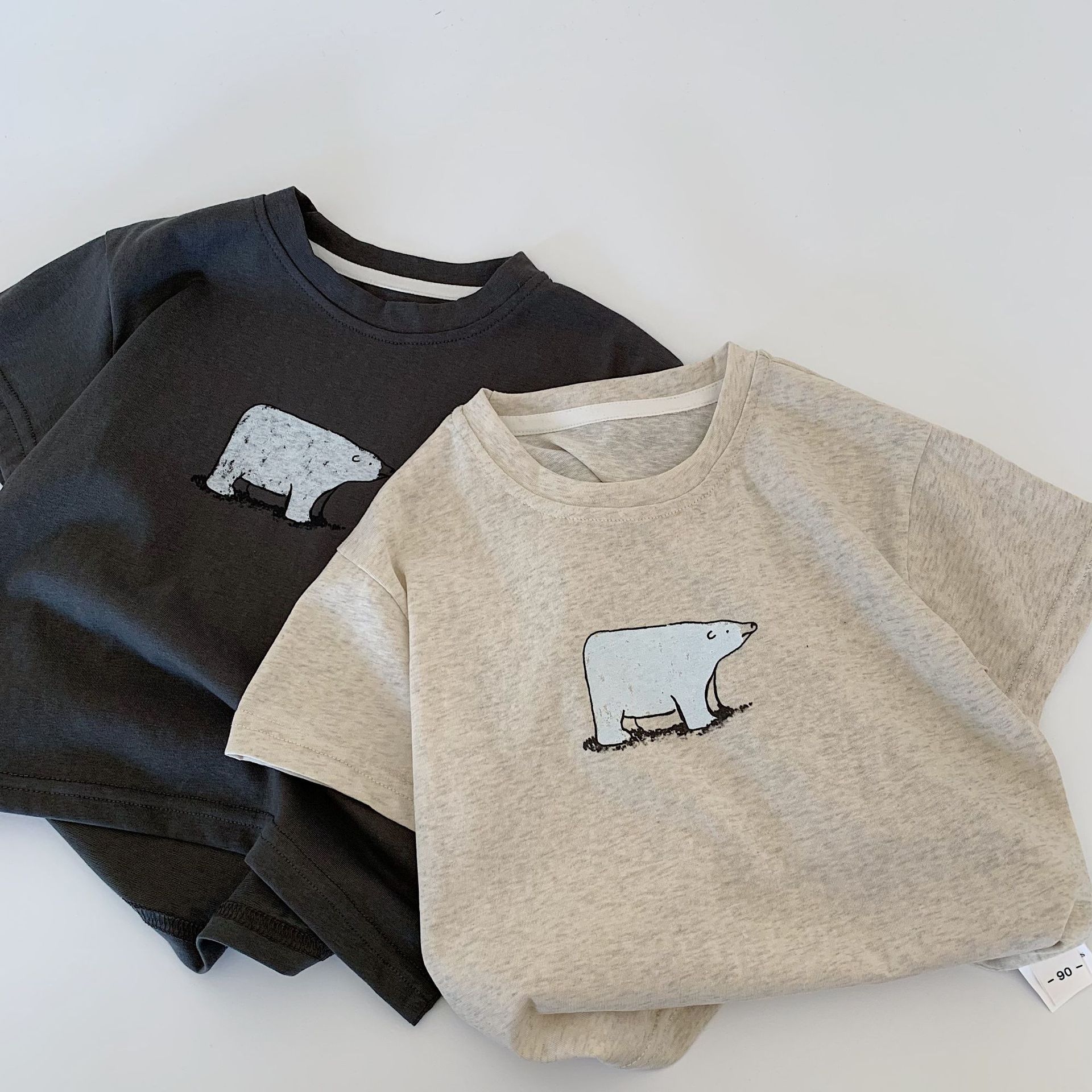 Maibao ropa de verano para niños camiseta de manga corta para niños tops casuales para niños 2025 verano nuevo estilo ropa para niños al por mayor