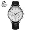 Men's watch, universal waterproof quartz watches, three-eye chronograph