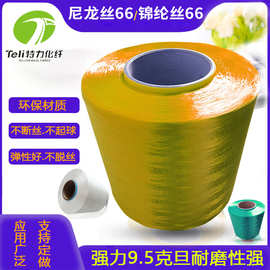 高强锦纶长丝锦纶丝66/ 尼龙丝66 30D-2520D强力9.5克旦耐磨性强