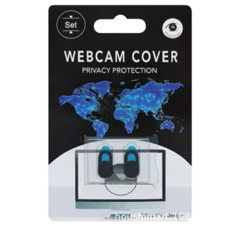 Cubrewebcam metálico para protección de privacidad en laptops
