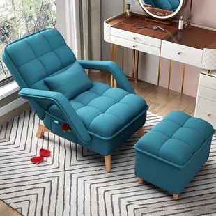 Recliner Lunch Break Folding Elderly Special Nap Lazy Sofa Single Office Chair Home Balcony Leisure Chair