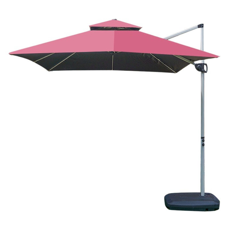 Garden Parasol, Outdoor Courtyard Umbrella, Large Side Umbrella for Outdoor Use, Sun Protection Roman Umbrella for Stalls, Villa Beach Balcony Umbrella