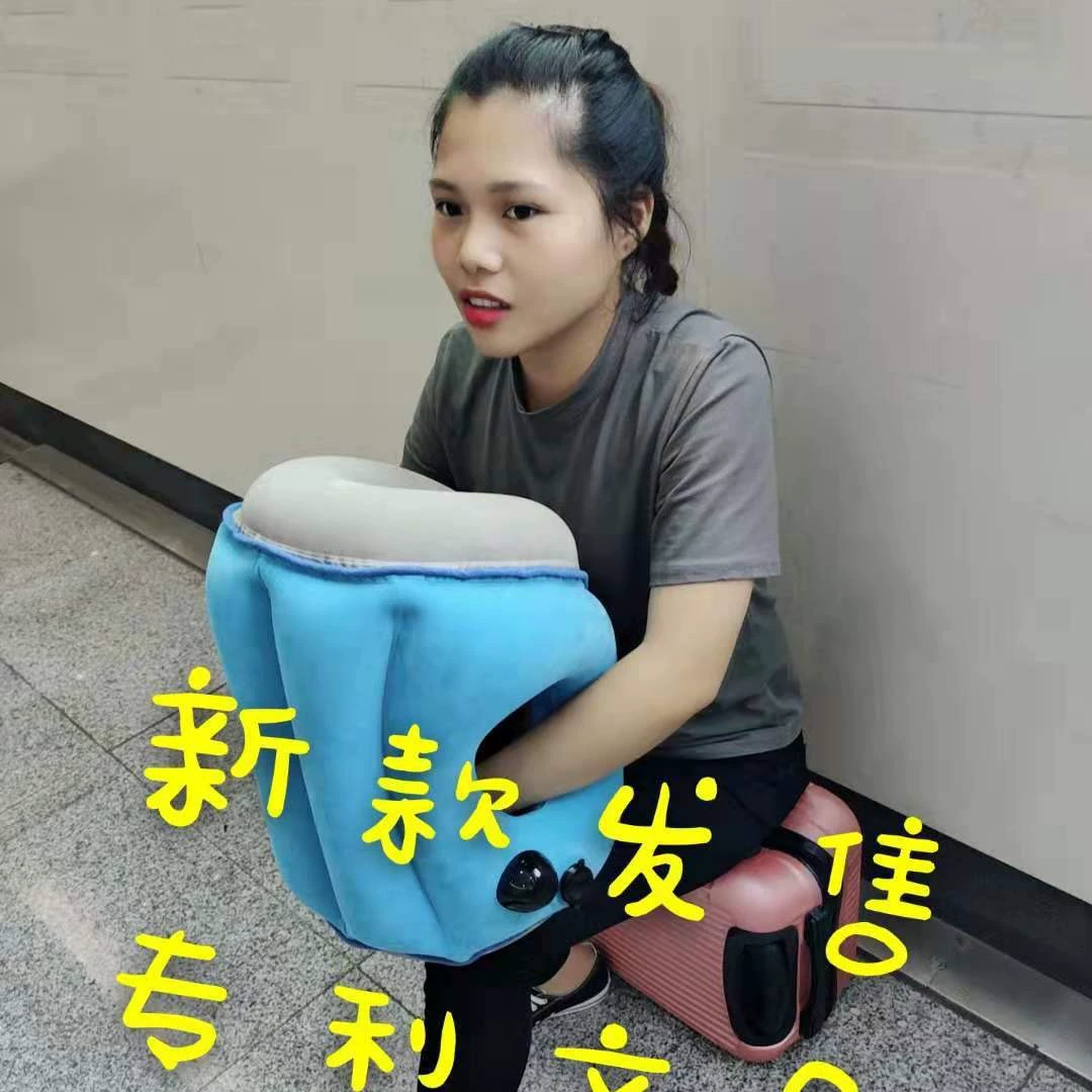 Фабрика прямого флокирования надувная подушка ленивая Подушка Лежащая подушка надувная дорожная подушка ворсовая подушка надувная подушка