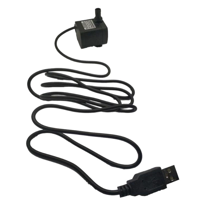 USB5V встроенный водяной насос для рыбалки на открытом воздухе мини-погружной насос подключаемый перезаряжаемый аквариум с сокровищами погружной насос постоянного тока