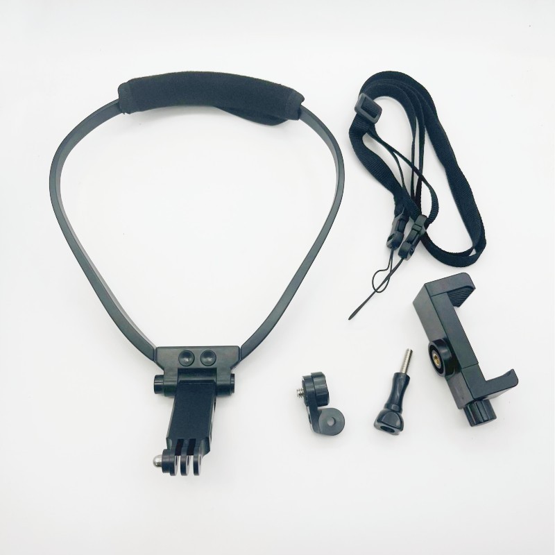 Collar colgante para GoPro Hero12, soporte de cuello y teléfono móvil, accesorio de instalación de doble uso