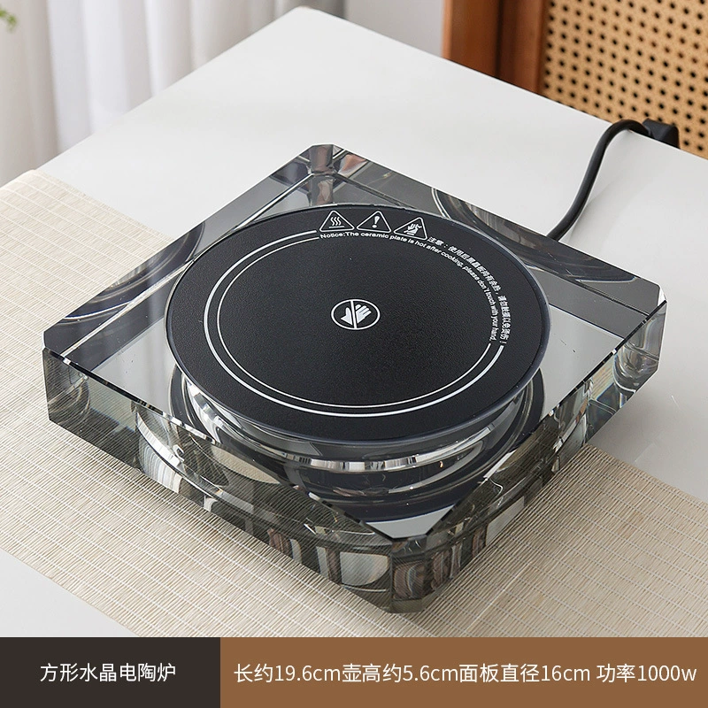 Домашняя хрустальная электрическая керамическая печь для приготовления чая в офисе