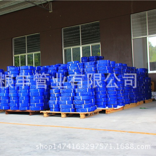 涂塑水带 Layflat Hose Pump hose 出口乌克兰白俄罗斯波兰非洲