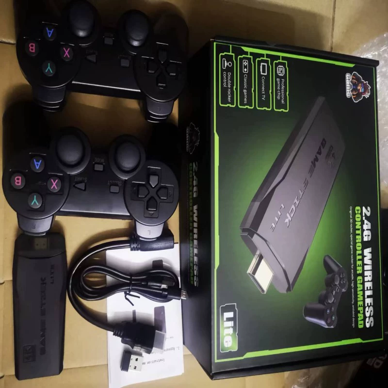 M8 игровая консоль Y3 U Bao беспроводная 2.4G PS1 TV 3D консоль HDMI HD 4K 20000 игр