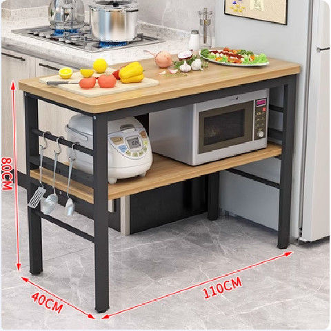 Two layers length 110*width 40*height 80 [light walnut color]