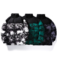 棉衣男士冬季潮牌外套新款立领棉袄加厚面包服保暖羽绒棉服男宽松