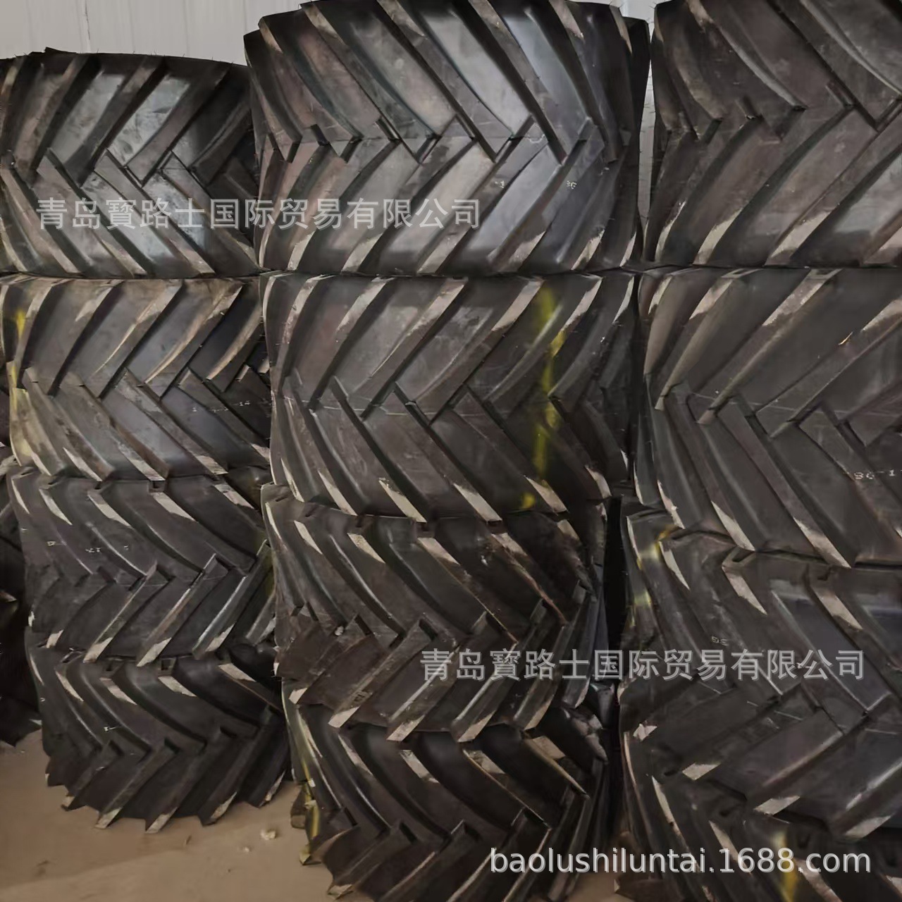 农机具轮胎 31x15.50-15 打捆机轮胎  人字花纹