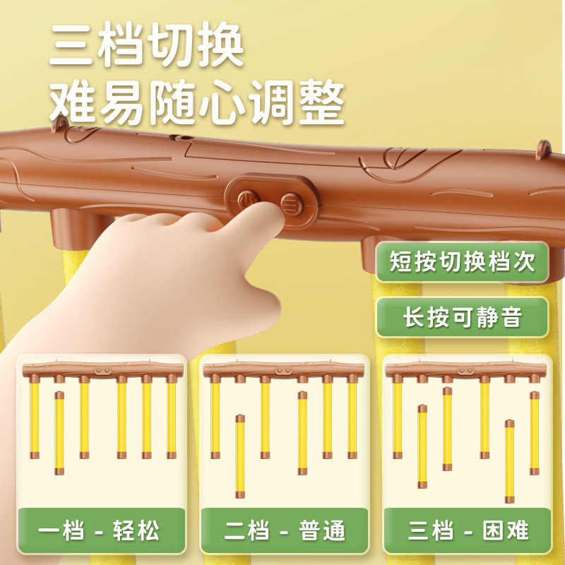 跨境圣诞节抓棒游戏道具眼疾手快训练棒儿童反应室内感统训练玩具|undefined