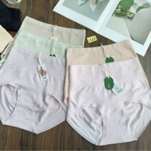 女士内裤新款32针裸氨莫高腰收腹舒适包臀不脱线三角特价货源批发