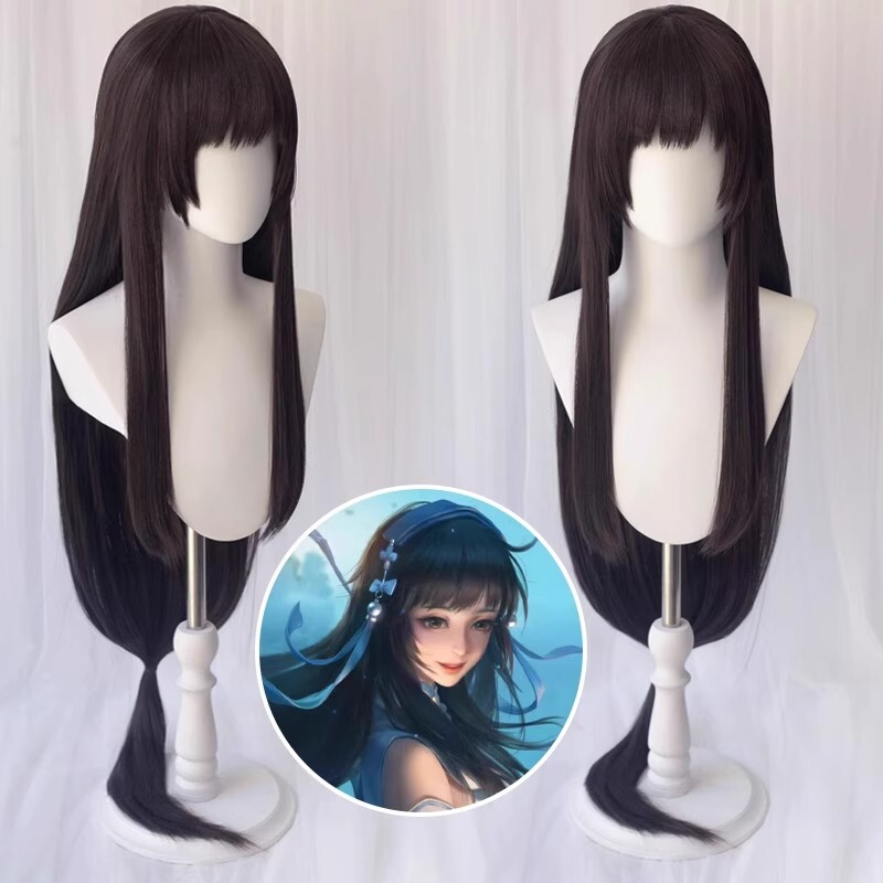 The glory of the king Xi Shi wig long hair magic yarn spirit cosplay wig comic exhibition wig headgear