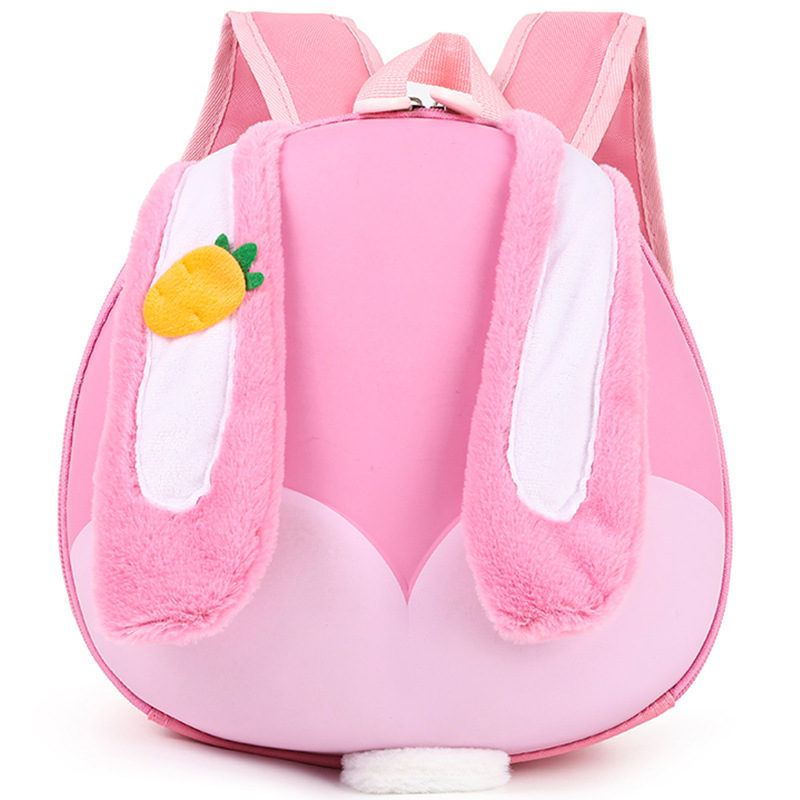 Cartoon eggshell mochila infantil jardín de infantes 3 años 5 años lindas mochila preescolar respirada mochila para niños