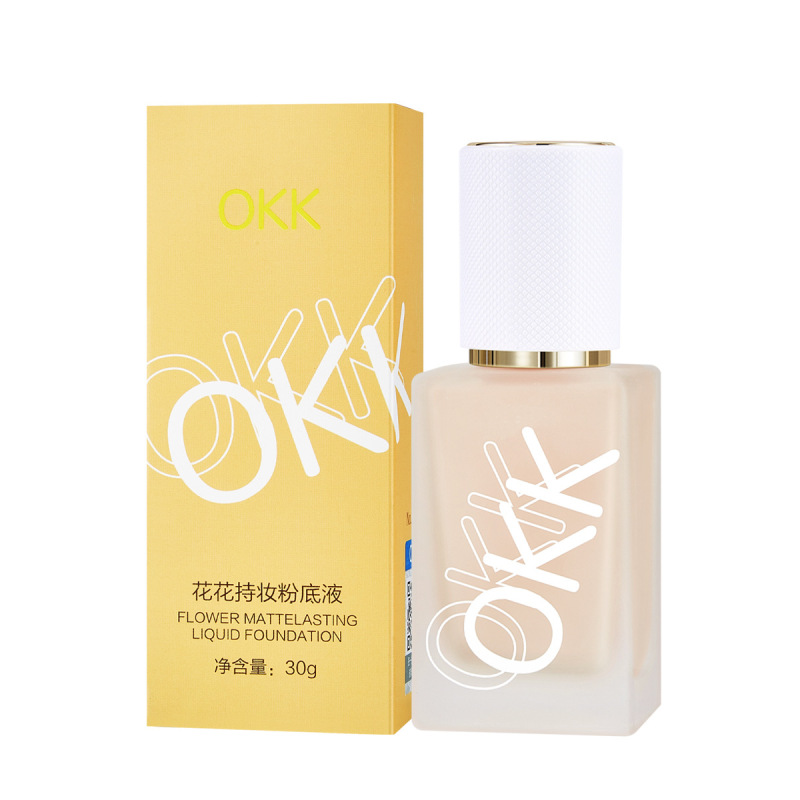 OKKフラワーキープ化粧ファンデーションウオーターウオーター潤い保湿カバーオールステルス毛穴学生ヌードメイクbbクリームクリーム肌アイテム|undefined