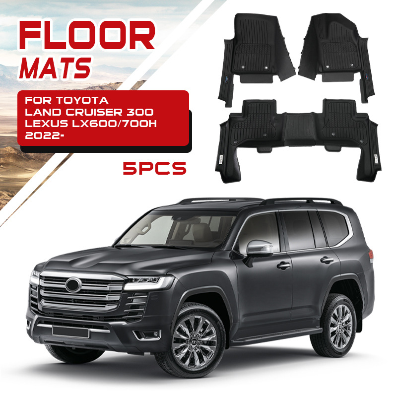 Aplicable Toyota Prado Overbearing Land Cruiser Lc250 Lc300 Lc200 Lc100 almohadillas especiales para los pies