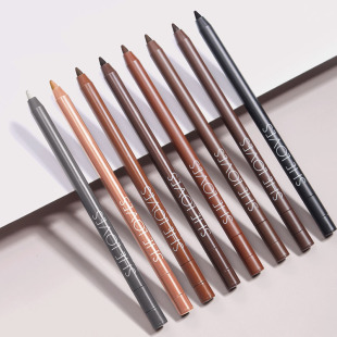 SHELOVES eyeliner glue pen waterproof not easy to faint pseudo plain very fine l black brown eyeliner wholesale