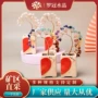 定制爱心办公室居家碎石