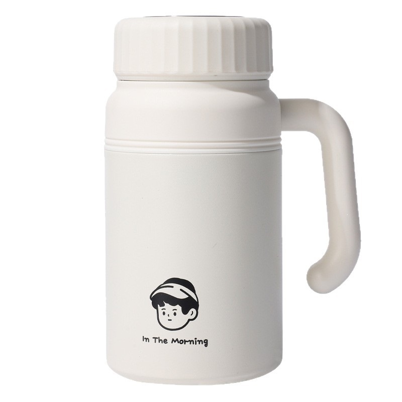 Nuevo mango de alto valor simple 316 taza de aislamiento térmico de acero inoxidable taza de agua de mango portátil de gran capacidad