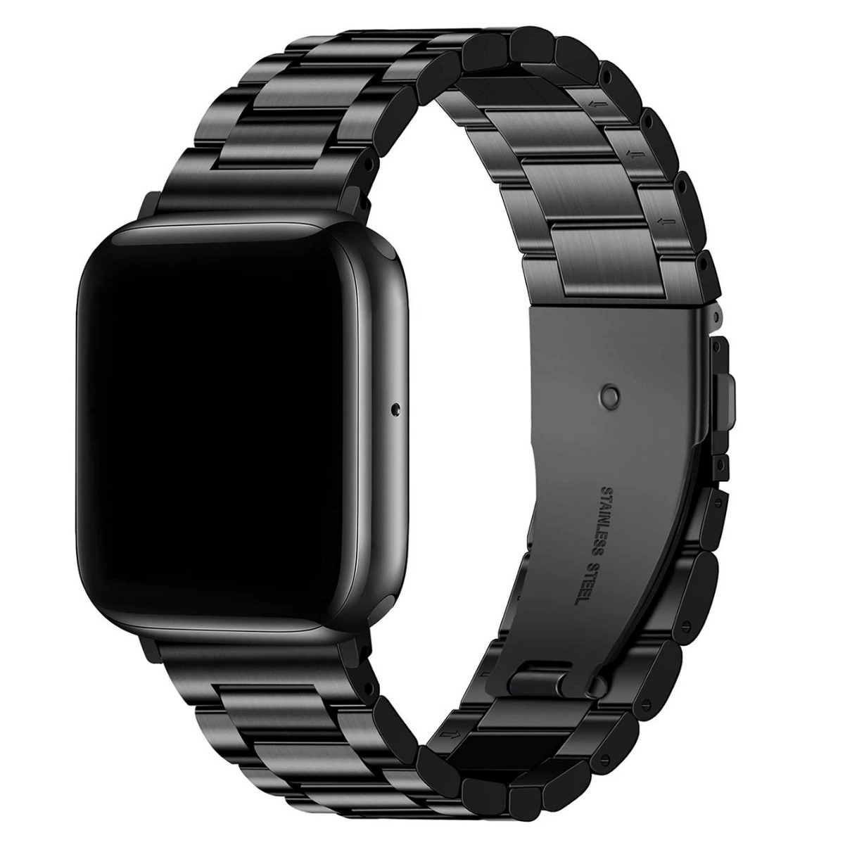 Подходит для ремешка Apple Watch, ремешка Apple Watch Three Beads, ремешка iwatch из цельной нержавеющей стали
