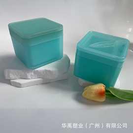 翻盖带夹子眼膜湿敷棉片膏霜分装瓶面霜罐泥膜罐子膏霜罐密封