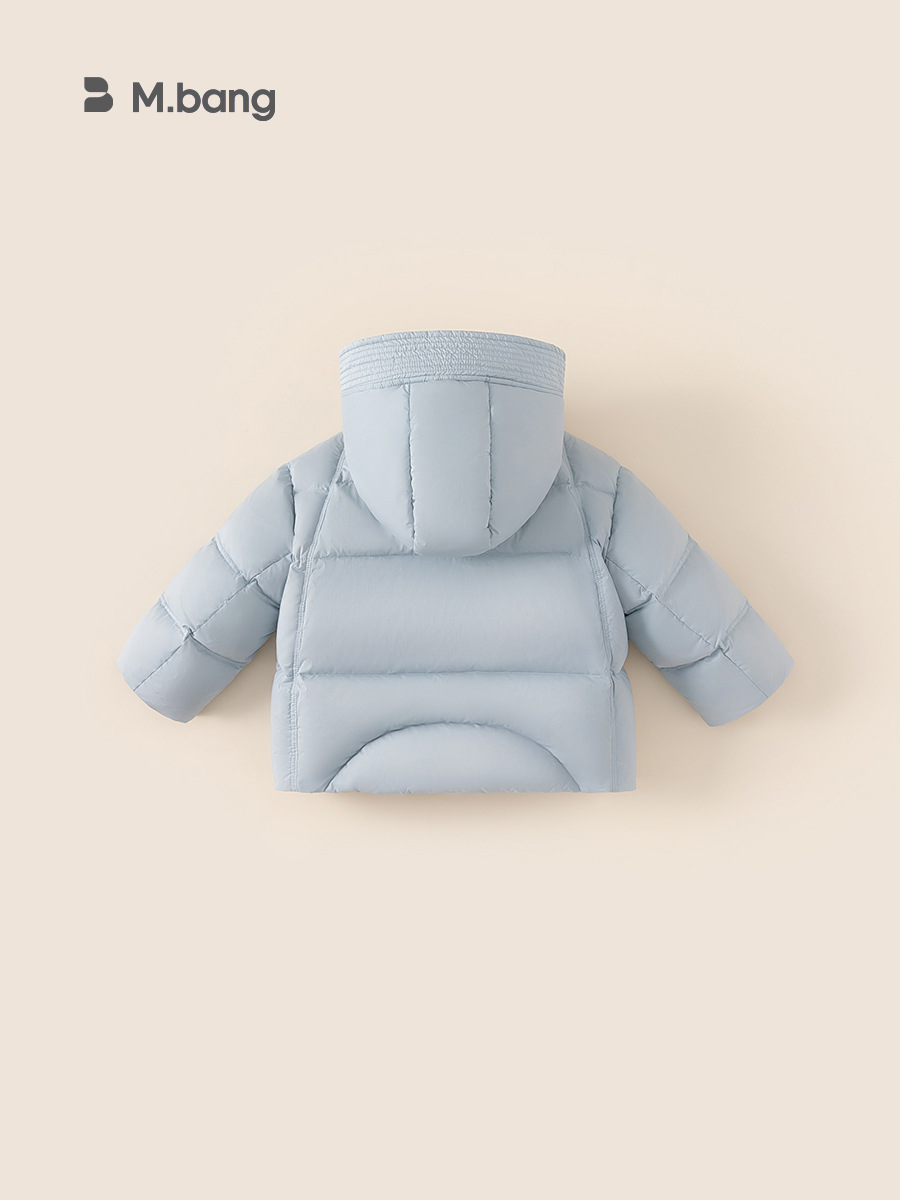 Yubao ropa para niños chaqueta de plumón bebé nueva ropa de invierno con chaqueta de niño con capuchón blanco