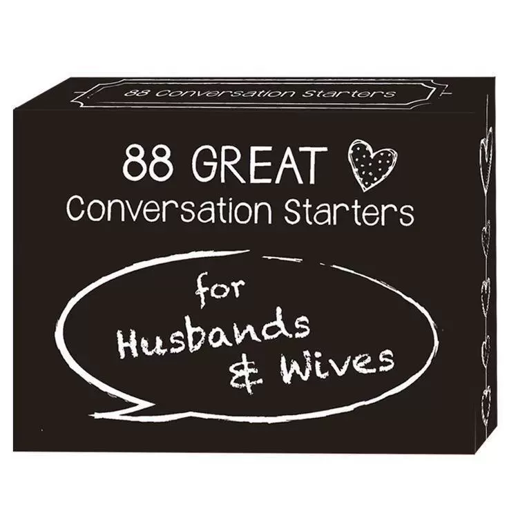88 Great Conversation Starters couple couple dialogue game