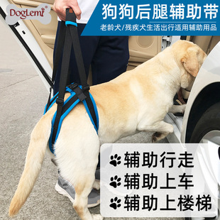 Cross-border Pet Leg Strap Walking Bracket Dog Leg Strap Hindleg Disabled Injured High Aged Dog Auxiliary Strap