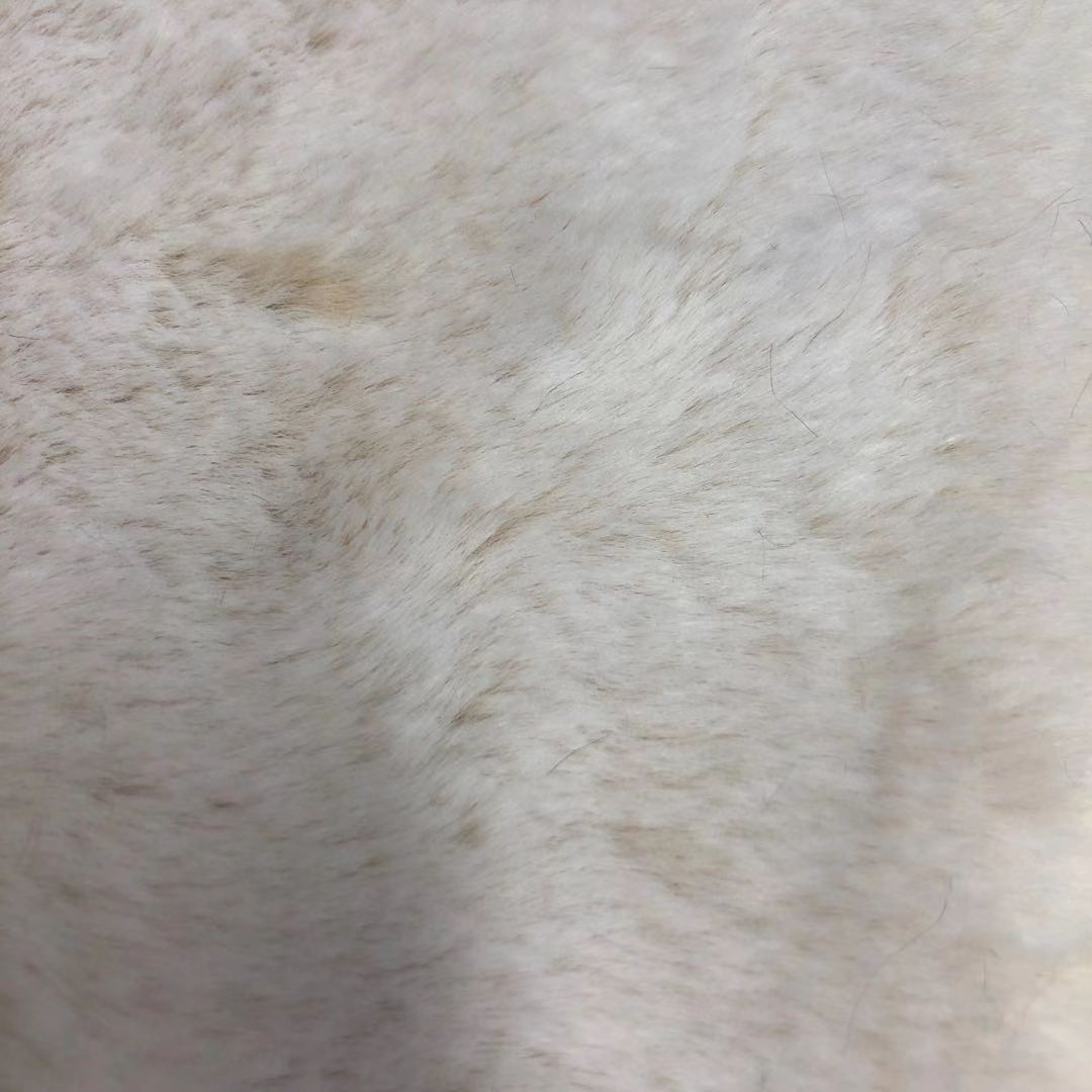 800G gran cabello de conejo blanqueado tallado cabello de conejo de dos colores cabello de conejo crema de hierba ropa de juguetes tela de peluche