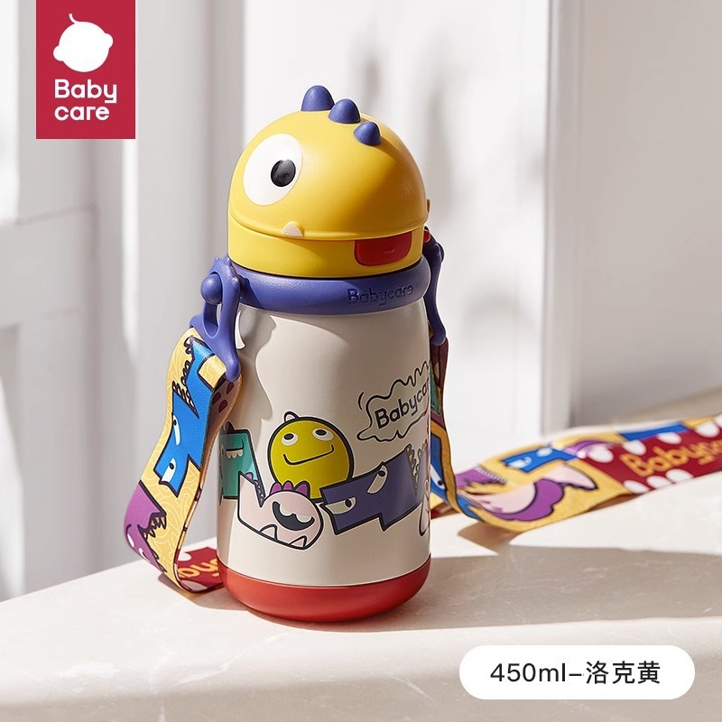 恐龙保温杯婴幼儿保温水杯学饮杯宝宝便携不锈钢吸管杯|undefined