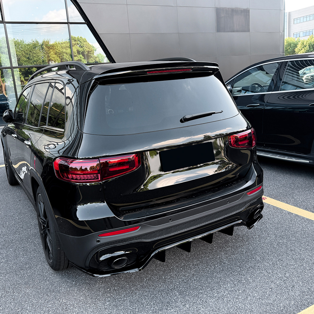 Suitable for Mercedes-Benz GLB X247 AMG Line GLB35 AMG rear lip spoiler small body kit modification