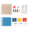 Children's formulas table for elementary school students, teaching aids, multiplication table, early education