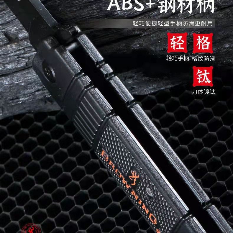 户外多功能防身折叠便携小刀迷你野外破窗器工具锋利水果刀用品