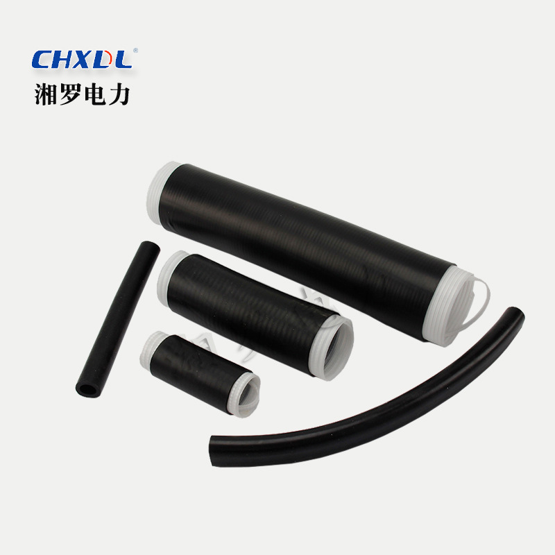 工厂家可加工生产乙丙胶EPDM硅橡胶冷缩短管终端密封管3-4-5G通讯