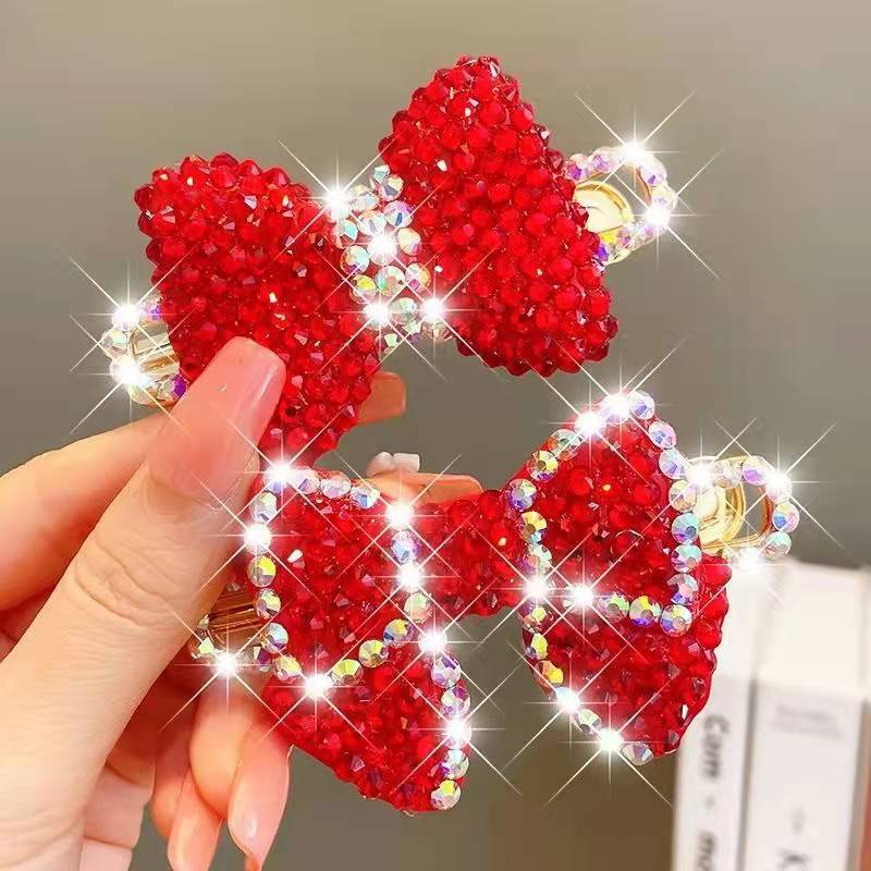 Women's Cute Geometric Rhinestone Hair Clip Hair Tie display picture 2