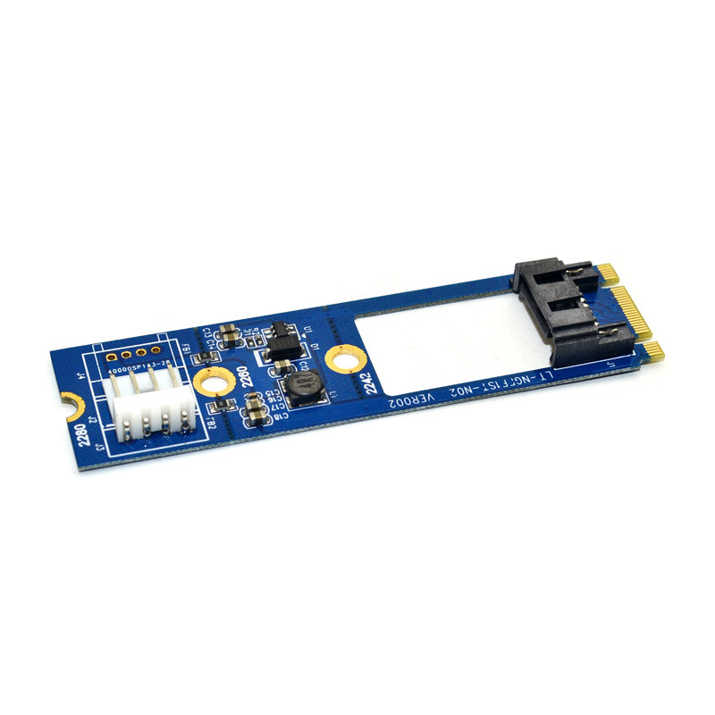 M.2 NGFF SATA ת7pin SATA M2TOSATA ת������������ʽ����Դ