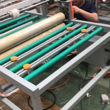 加热附膜覆膜机双面覆晶钢门铝板玻璃贴膜自动温度可调板机平厂家