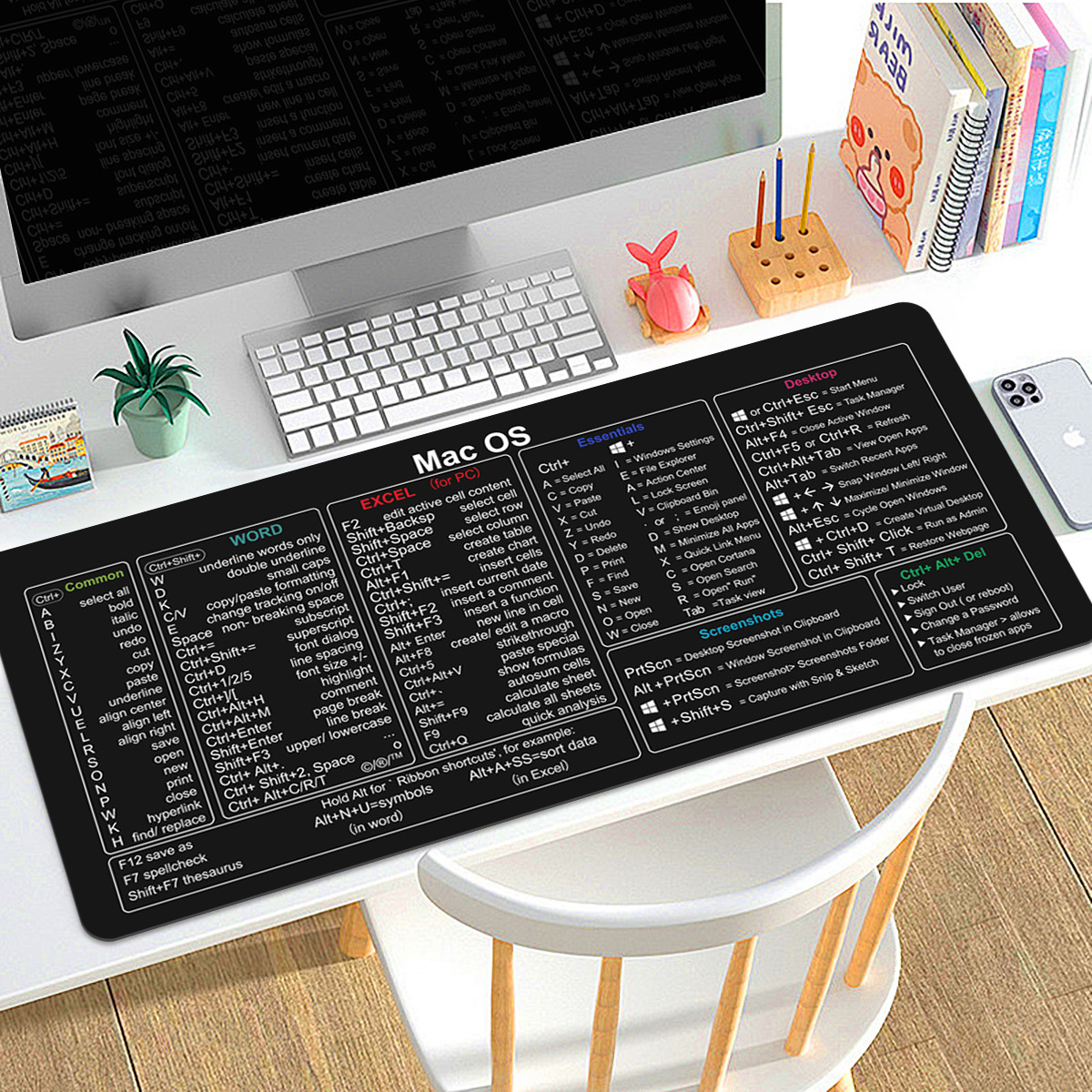 Mac/Windows 듀얼 시스템 사무용 단축키-ts1082