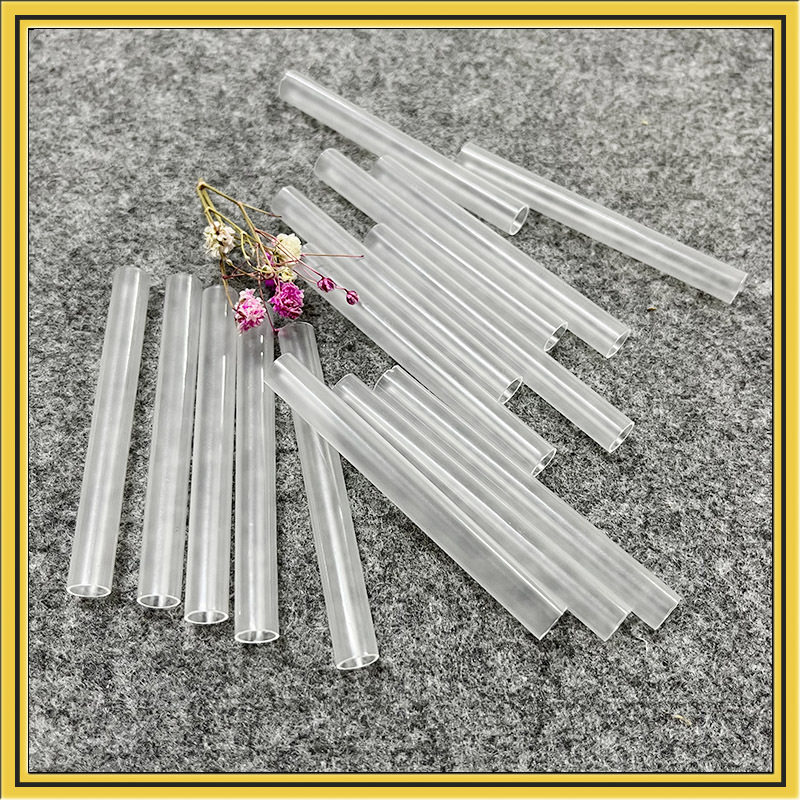 PP材质透明塑料管彩色风车杆玩具逗猫棒专用吊杆配件透明管子硬管