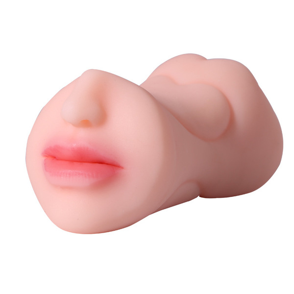 Aircraft Cup Shuangxue Masturbation Male Men with a tongue with tongue, yin and hip adult sex products, three acupoints, real -life inverted mold